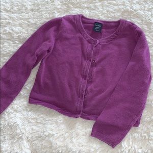 Purple Cardigan